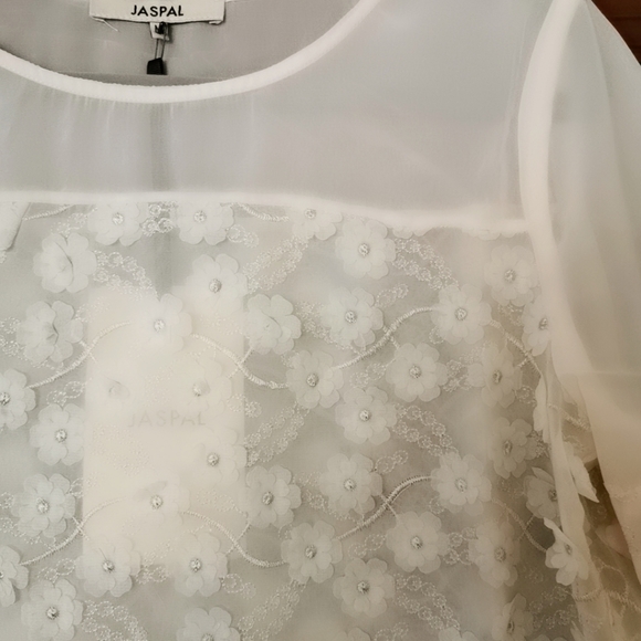 Jaspal Embroidery applique Tops - Picture 4 of 6